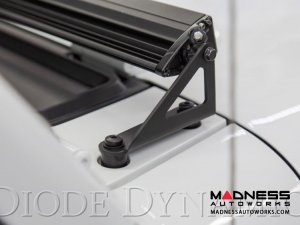 Jeep Wrangler JL LED Light Bar w/ Bracket - 50" - White Driving